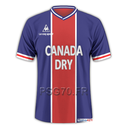 Maillot PSG 1974 Domicile
