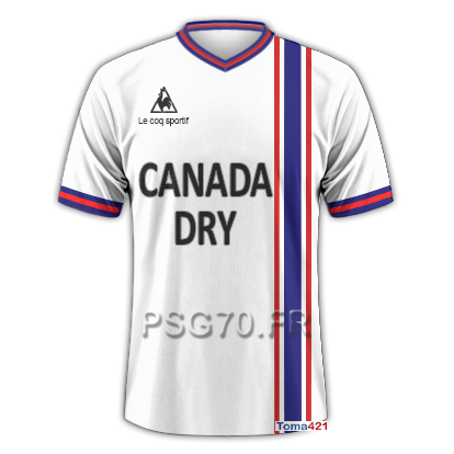 Maillot PSG 1974 Extérieur