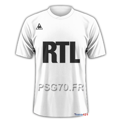 Maillot PSG 1977 Extérieur