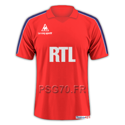 Maillot PSG 1983 Troisième