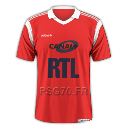 Maillot PSG 1987 Troisième