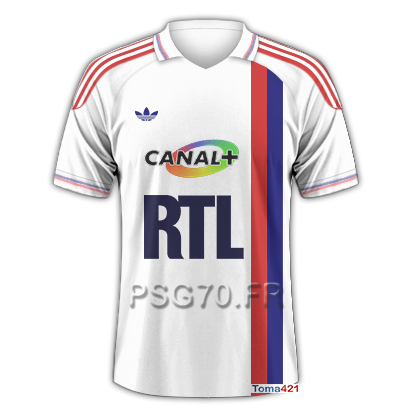 Maillot PSG 1988 Domicile