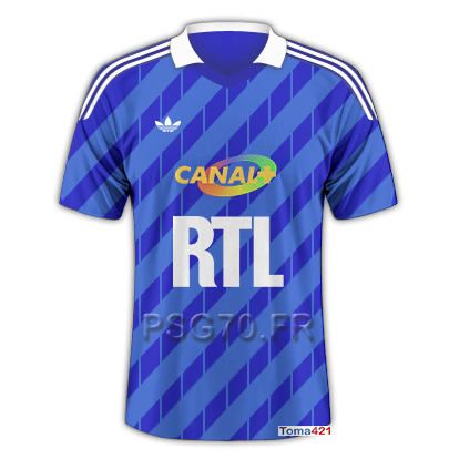 Maillot PSG 1988 Troisième