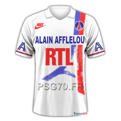 Maillot PSG 1991 Domicile