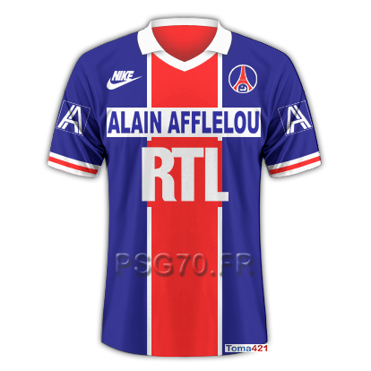 Maillot PSG 1991 Extérieur
