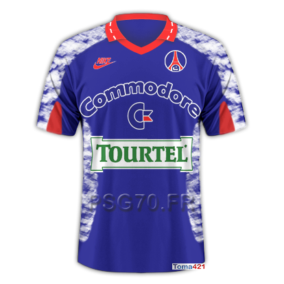 Maillot PSG 1993 Extérieur
