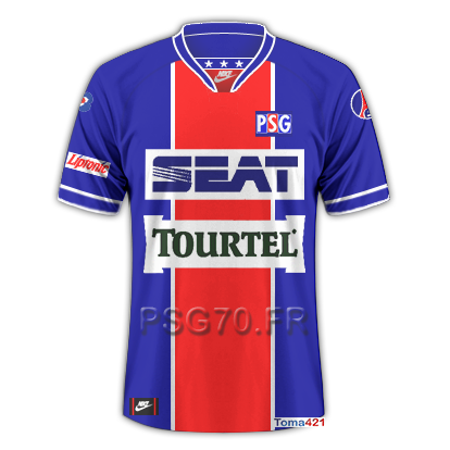 Maillot PSG 1995 Domicile