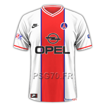 Maillot PSG 1996 Extérieur