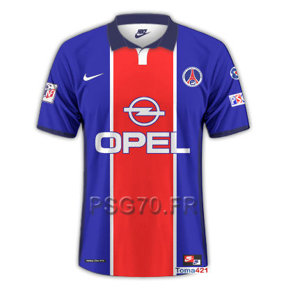 Maillot PSG 1999 Domicile