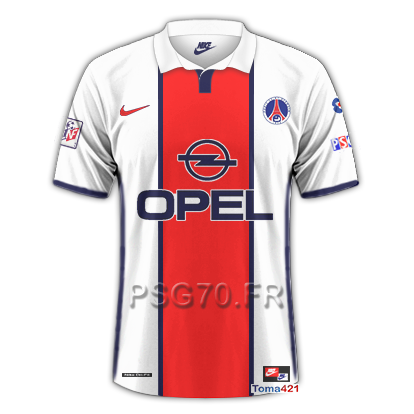 Maillot PSG 1999 Extérieur