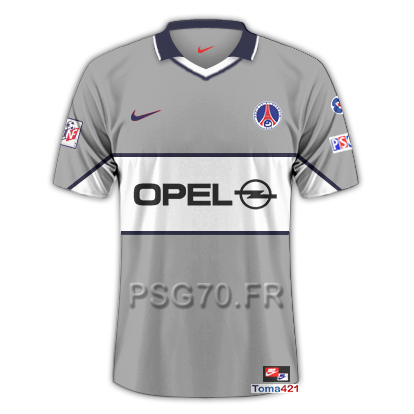 Maillot PSG 2000 Extérieur