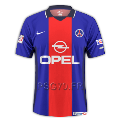 Maillot PSG 2001 Domicile
