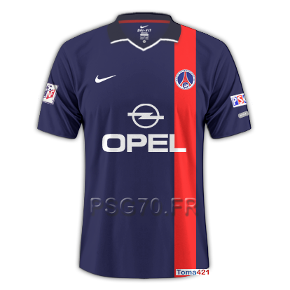 Maillot PSG 2002 Domicile