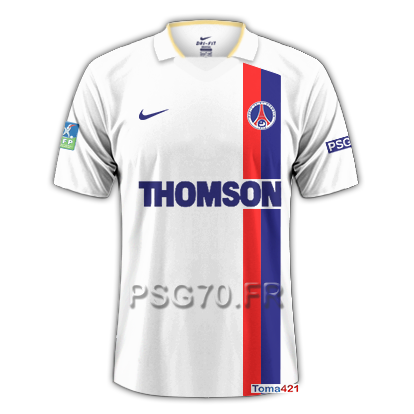 Maillot PSG 2003 Extérieur