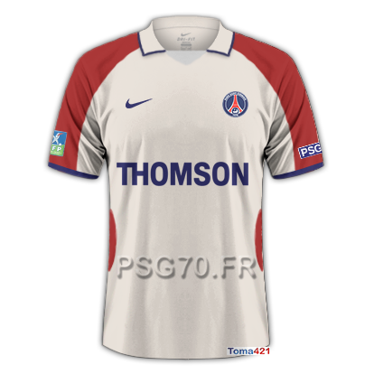 Maillot PSG 2004 Extérieur