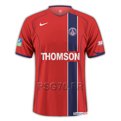 Maillot PSG 2005 Extérieur