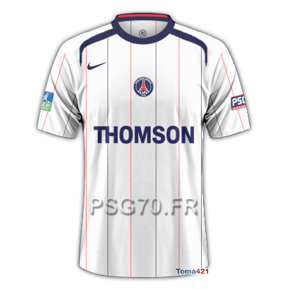 Maillot PSG 2006 Extérieur