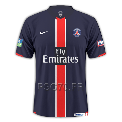 Maillot PSG 2007 Domicile