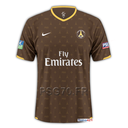 Maillot PSG 2007 Extérieur