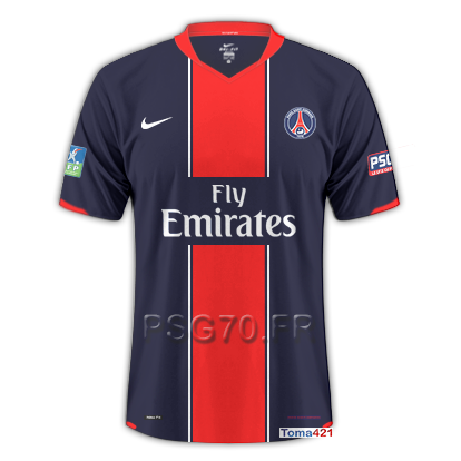 Maillot PSG 2008 Domicile