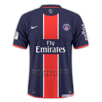 Maillot PSG 2009 Domicile