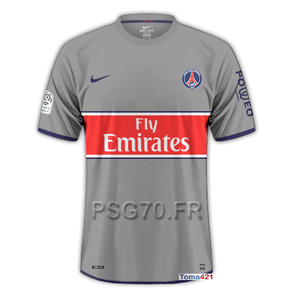 Maillot PSG 2009 Extérieur