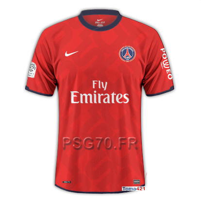 Maillot PSG 2011 Domicile