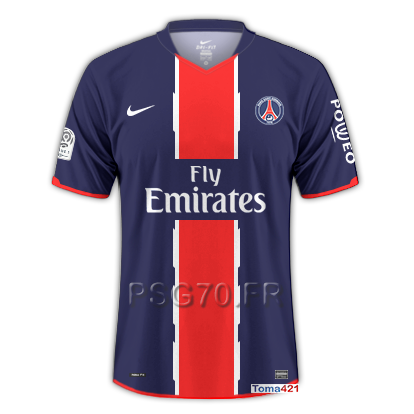 Maillot PSG 2011 Extérieur