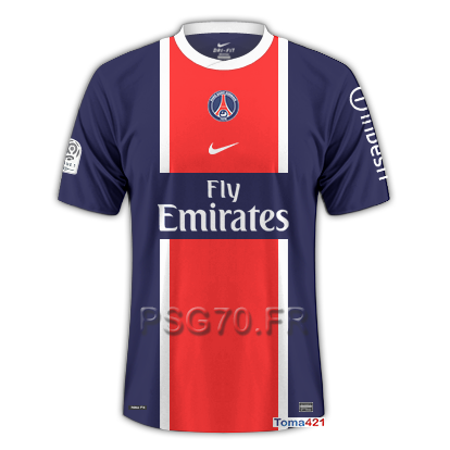 Maillot PSG 2012 Domicile