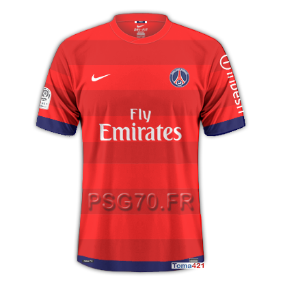 Maillot PSG 2013 Extérieur