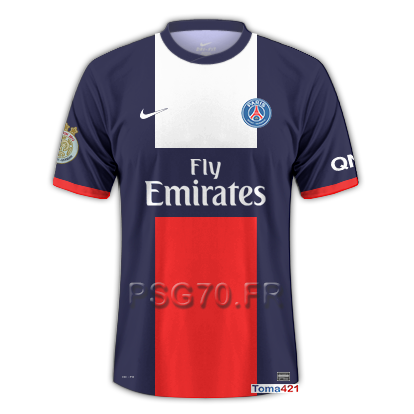 Maillot PSG 2014 Domicile