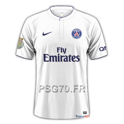 Maillot PSG 2015 Extérieur
