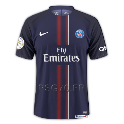 Maillot PSG 2017 Domicile